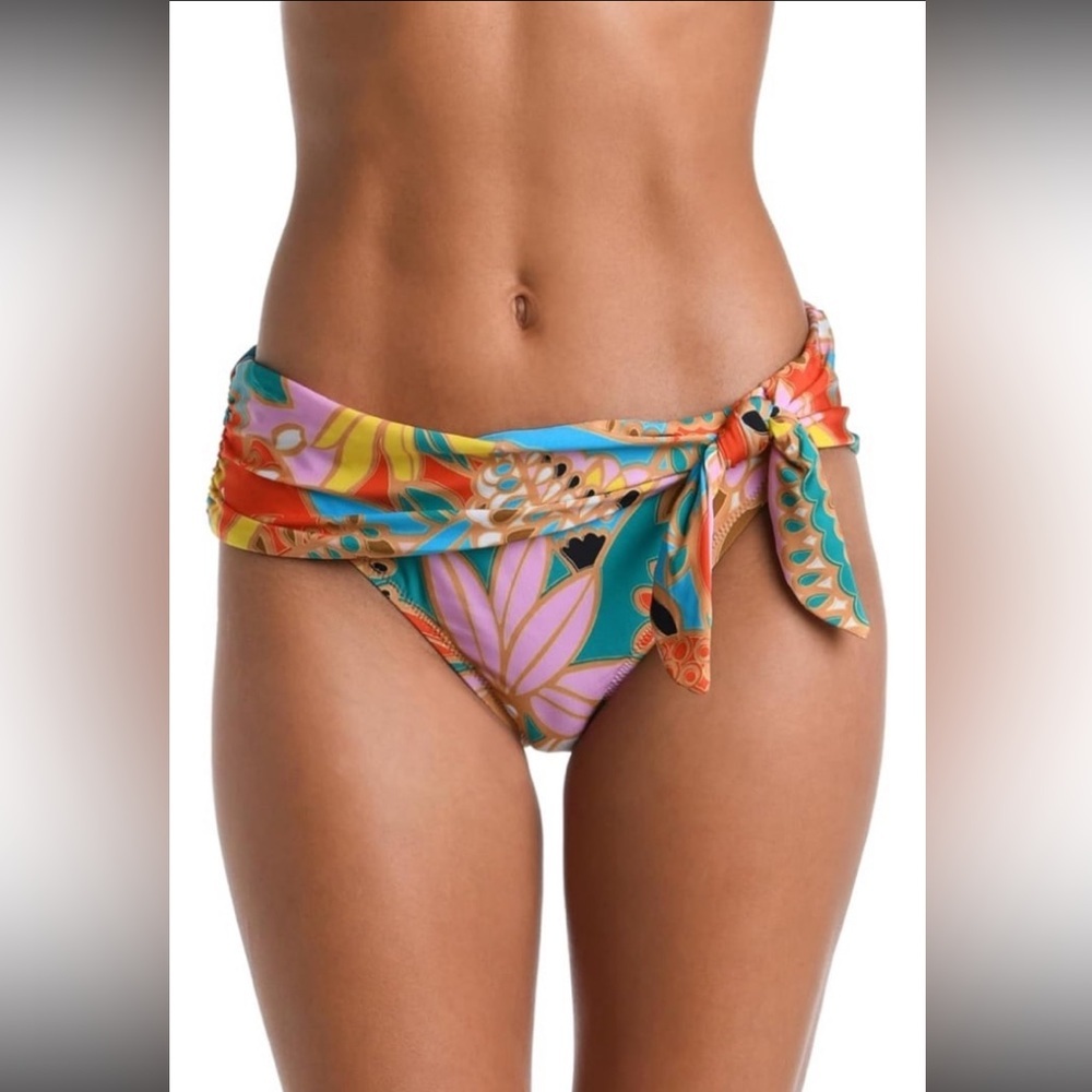 Sunshine 79 Women's Standard Sash Hipster Bikini Swimsuit Bottom NWT 8